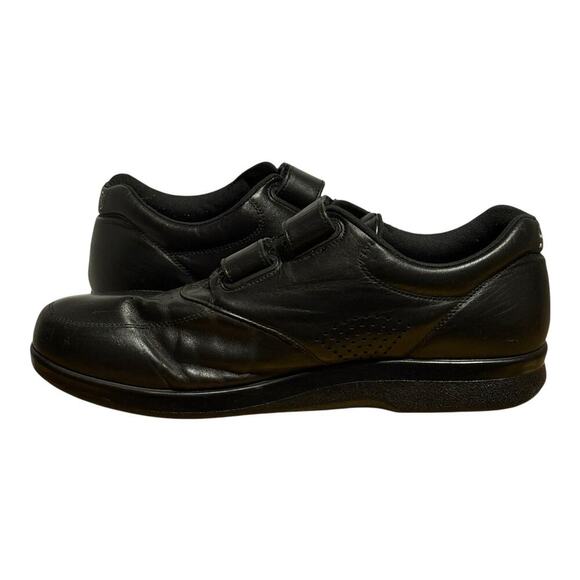 SAS Time Out Black Leather Strap Comfort Shoes Men's Size 13 Orthopedic Walking - Picture 6 of 8
